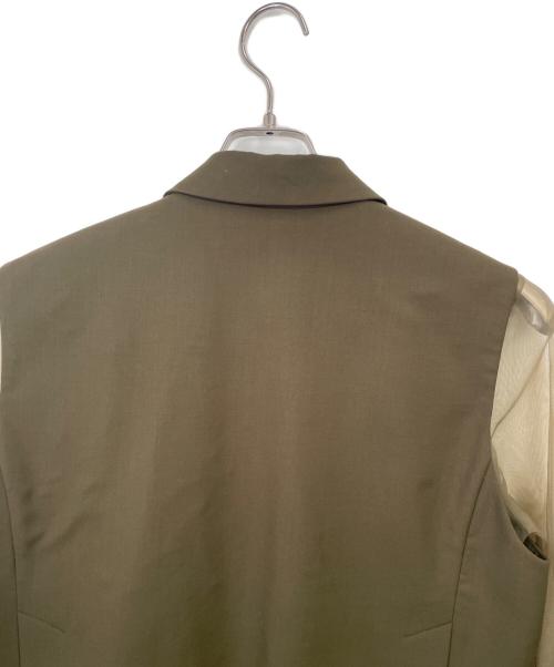 Ameri（アメリ）Ameri (アメリ) 長袖ワンピース オリーブ サイズ:Mの古着・服飾アイテム