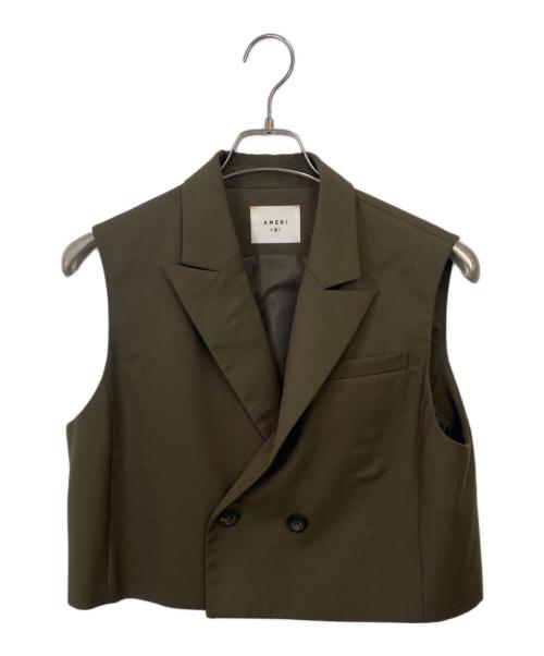 Ameri（アメリ）Ameri (アメリ) 長袖ワンピース オリーブ サイズ:Mの古着・服飾アイテム