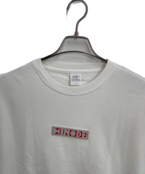 HINODE（ヒノデ）HINODE (ヒノデ) 半袖カットソー ホワイト サイズ:Lの古着・服飾アイテム