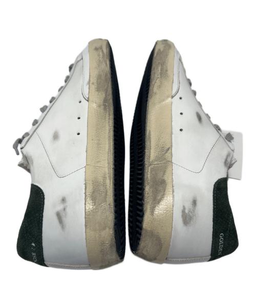 GOLDEN GOOSE（ゴールデングース）GOLDEN GOOSE (ゴールデングース) スニーカー ホワイト×グリーン サイズ:43の古着・服飾アイテム