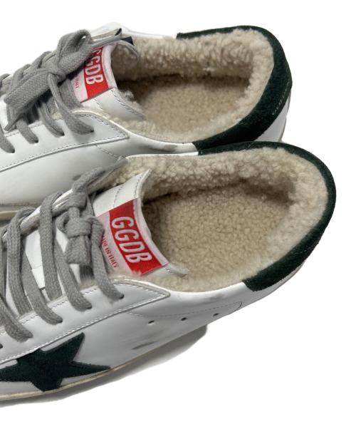 GOLDEN GOOSE（ゴールデングース）GOLDEN GOOSE (ゴールデングース) スニーカー ホワイト×グリーン サイズ:43の古着・服飾アイテム