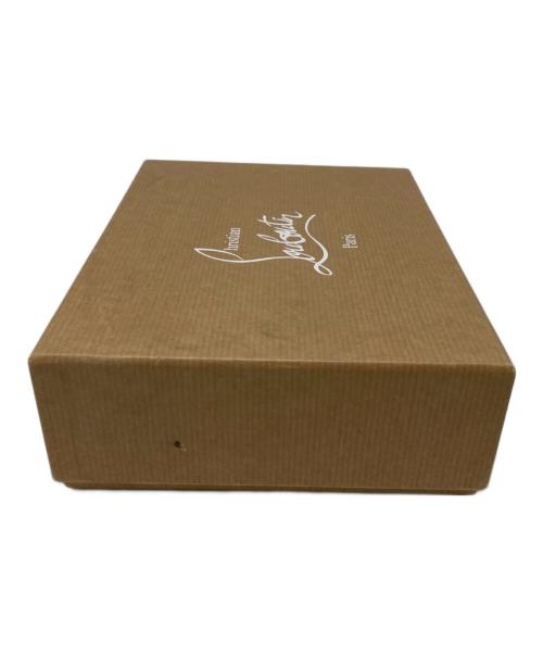 Christian Louboutin（クリスチャン・ルブタン）Christian Louboutin (クリスチャン・ルブタン) ラウンドファスナー財布 レッドの古着・服飾アイテム
