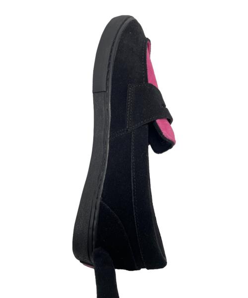 VANS（ヴァンズ）VANS (ヴァンズ) ローファー ブラック×ピンク サイズ:27.5の古着・服飾アイテム