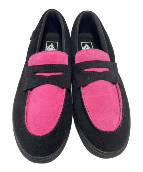 VANS（ヴァンズ）VANS (ヴァンズ) ローファー ブラック×ピンク サイズ:27.5の古着・服飾アイテム