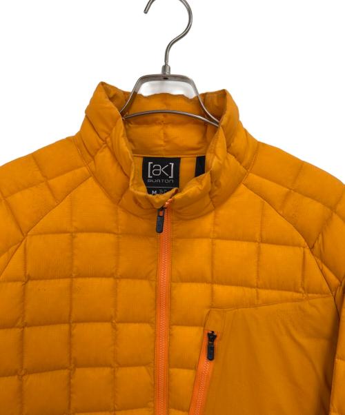 BURTON AK457（バートン エーケー）BURTON AK457 (バートン エーケー) ダウンジャケット オレンジ サイズ:Mの古着・服飾アイテム