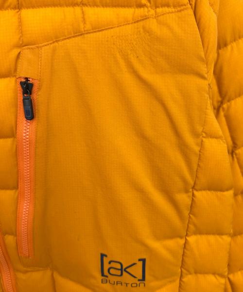 BURTON AK457（バートン エーケー）BURTON AK457 (バートン エーケー) ダウンジャケット オレンジ サイズ:Mの古着・服飾アイテム