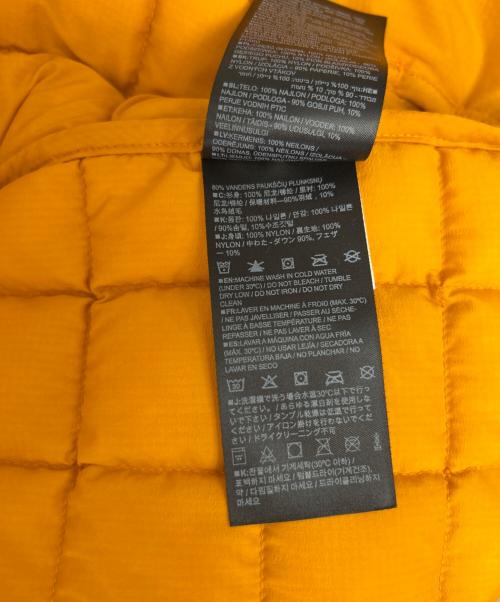 BURTON AK457（バートン エーケー）BURTON AK457 (バートン エーケー) ダウンジャケット オレンジ サイズ:Mの古着・服飾アイテム