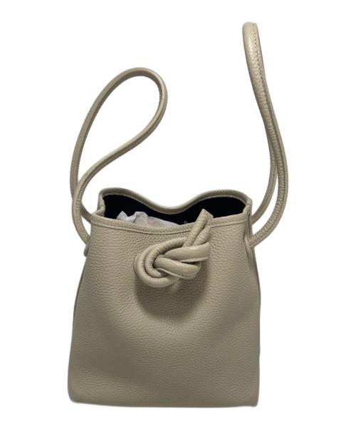 VASIC（ヴァジック）VASIC (ヴァジック) 巾着バッグ アイボリーの古着・服飾アイテム