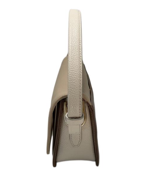 COLE HAAN（コールハーン）COLE HAAN (コールハーン) ショルダーバッグ アイボリー×ベージュの古着・服飾アイテム