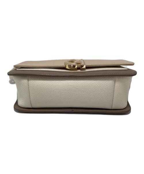 COLE HAAN（コールハーン）COLE HAAN (コールハーン) ショルダーバッグ アイボリー×ベージュの古着・服飾アイテム