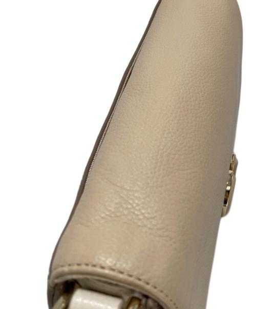 COLE HAAN（コールハーン）COLE HAAN (コールハーン) ショルダーバッグ アイボリー×ベージュの古着・服飾アイテム