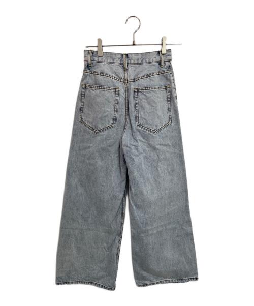 R'IAM PLAGE（リアム プラージュ）R'IAM PLAGE (リアム プラージュ) ワイドデニムパンツ ブルー サイズ:34の古着・服飾アイテム