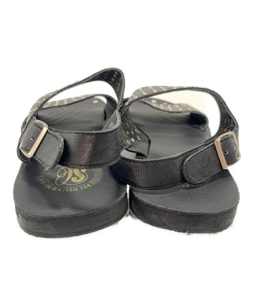 DIRK BIKKEMBERGS（ダークビッケンバーグ）DIRK BIKKEMBERGS (ダークビッケンバーグ) スタッズレザーサンダル ブラック サイズ:SIZE 42の古着・服飾アイテム