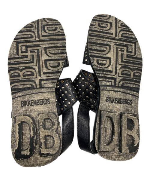 DIRK BIKKEMBERGS（ダークビッケンバーグ）DIRK BIKKEMBERGS (ダークビッケンバーグ) スタッズレザーサンダル ブラック サイズ:SIZE 42の古着・服飾アイテム