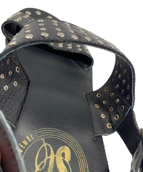 DIRK BIKKEMBERGS（ダークビッケンバーグ）DIRK BIKKEMBERGS (ダークビッケンバーグ) スタッズレザーサンダル ブラック サイズ:SIZE 42の古着・服飾アイテム