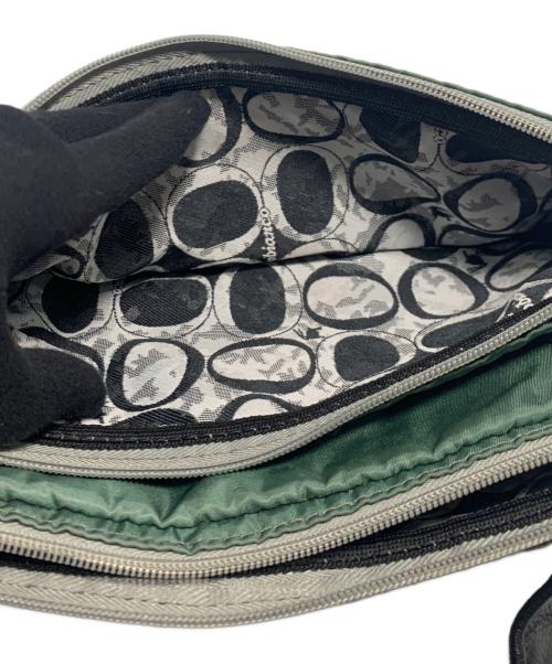 Orobianco（オロビアンコ）Orobianco (オロビアンコ) ボディーバッグ ブラック×グリーンの古着・服飾アイテム