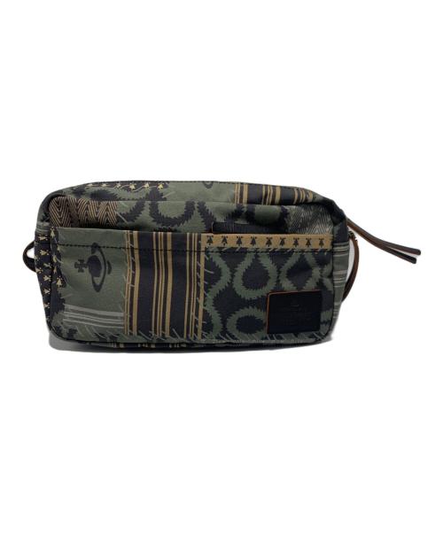 Vivienne Westwood man（ヴィヴィアン ウェストウッド マン）Vivienne Westwood man (ヴィヴィアン ウェストウッド マン) ボディーバッグ オリーブの古着・服飾アイテム