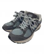 NEW BALANCEニューバランス）の古着「スニーカー」｜グレー×ブルー