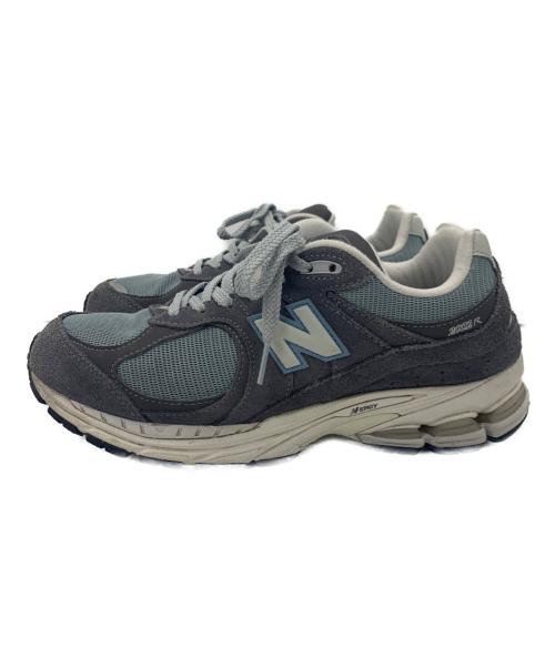 NEW BALANCE（ニューバランス）NEW BALANCE (ニューバランス) スニーカー グレー×ブルー サイズ:26.5cmの古着・服飾アイテム