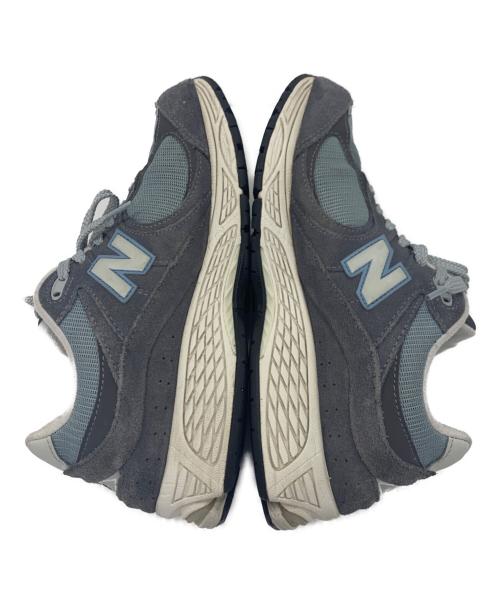 NEW BALANCE（ニューバランス）NEW BALANCE (ニューバランス) スニーカー グレー×ブルー サイズ:26.5cmの古着・服飾アイテム
