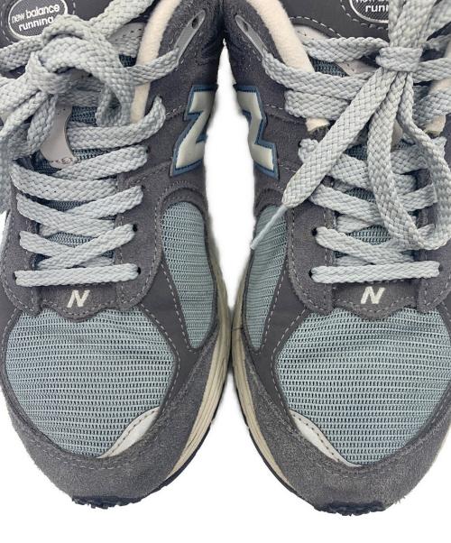 NEW BALANCE（ニューバランス）NEW BALANCE (ニューバランス) スニーカー グレー×ブルー サイズ:26.5cmの古着・服飾アイテム