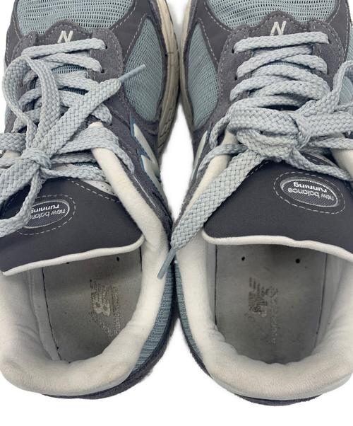 NEW BALANCE（ニューバランス）NEW BALANCE (ニューバランス) スニーカー グレー×ブルー サイズ:26.5cmの古着・服飾アイテム