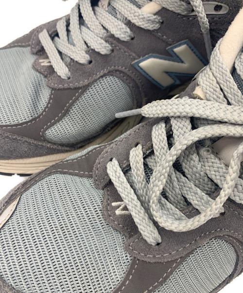 NEW BALANCE（ニューバランス）NEW BALANCE (ニューバランス) スニーカー グレー×ブルー サイズ:26.5cmの古着・服飾アイテム