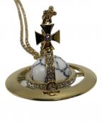 Vivienne Westwoodヴィヴィアンウエストウッド）の古着「ジャイアントオーブネックス」｜ゴールド