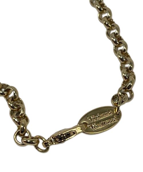 Vivienne Westwood（ヴィヴィアンウエストウッド）Vivienne Westwood (ヴィヴィアンウエストウッド) ジャイアントオーブネックス ゴールドの古着・服飾アイテム