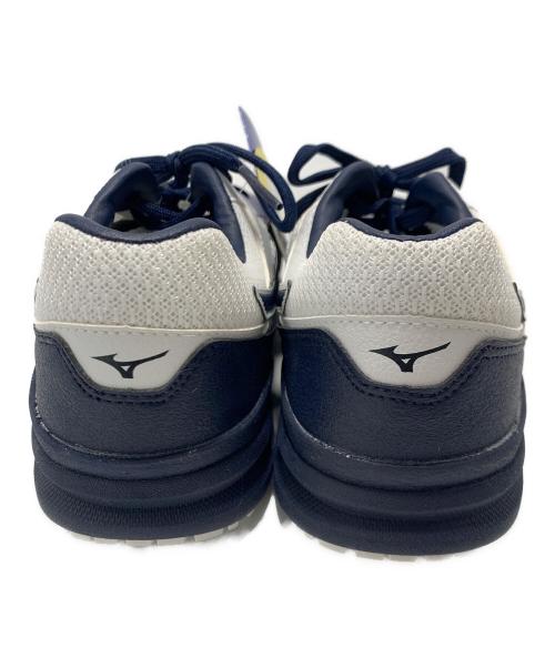 MIZUNO（ミズノ）MIZUNO (ミズノ) 安全靴 ホワイト×ネイビー サイズ:24cm 未使用品の古着・服飾アイテム