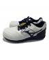 MIZUNO (ミズノ) 安全靴 ホワイト×ネイビー サイズ:24cm 未使用品：5000円