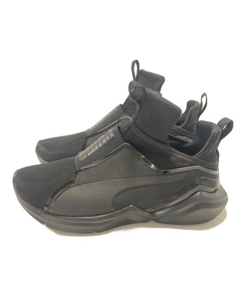 PUMA（プーマ）PUMA (プーマ) スニーカー ブラック サイズ:23.5の古着・服飾アイテム