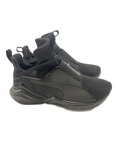 PUMA（プーマ）PUMA (プーマ) スニーカー ブラック サイズ:23.5の古着・服飾アイテム