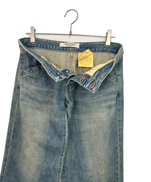 JUNYA WATANABE COMME des GARCONS（(ジュンヤワタナベ コムデギャルソン）JUNYA WATANABE COMME des GARCONS ((ジュンヤワタナベ コムデギャルソン) ワイドデニムパンツ ブルー サイズ:Mの古着・服飾アイテム