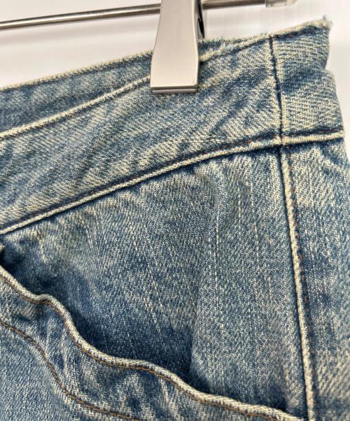 JUNYA WATANABE COMME des GARCONS（(ジュンヤワタナベ コムデギャルソン）JUNYA WATANABE COMME des GARCONS ((ジュンヤワタナベ コムデギャルソン) ワイドデニムパンツ ブルー サイズ:Mの古着・服飾アイテム