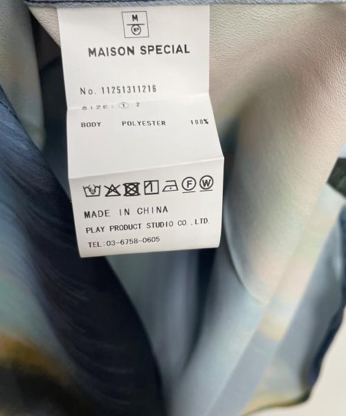MAISON SPECIAL（メゾンスペシャル）MAISON SPECIAL (メゾンスペシャル) 長袖シャツ マルチカラー サイズ:1 未使用品の古着・服飾アイテム