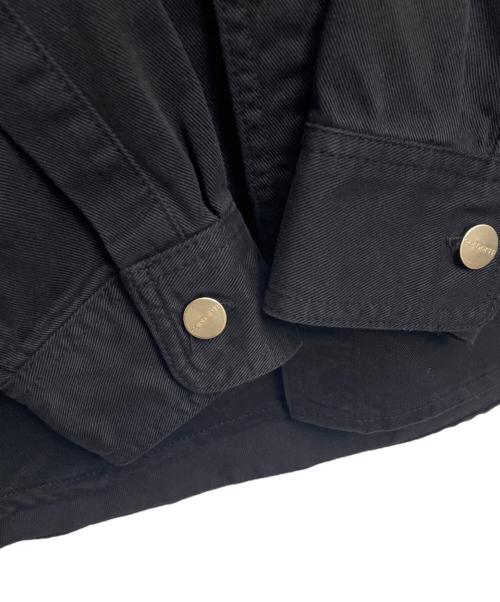 Carhartt WIP（カーハート ワーク イン プログレス）Carhartt WIP (カーハート ワーク イン プログレス) ダービーシャツ ブラック サイズ:Sの古着・服飾アイテム