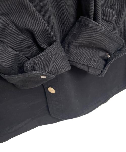 Carhartt WIP（カーハート ワーク イン プログレス）Carhartt WIP (カーハート ワーク イン プログレス) ダービーシャツ ブラック サイズ:Sの古着・服飾アイテム