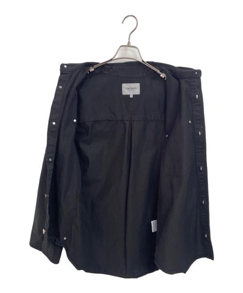Carhartt WIP（カーハート ワーク イン プログレス）Carhartt WIP (カーハート ワーク イン プログレス) ダービーシャツ ブラック サイズ:Sの古着・服飾アイテム