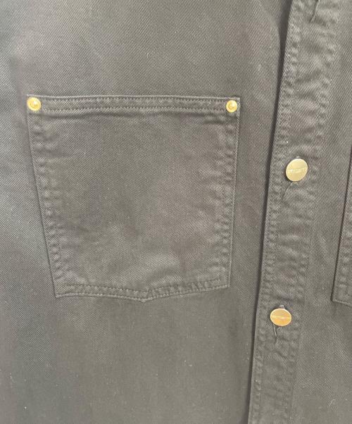 Carhartt WIP（カーハート ワーク イン プログレス）Carhartt WIP (カーハート ワーク イン プログレス) ダービーシャツ ブラック サイズ:Sの古着・服飾アイテム