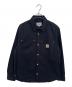 Carhartt WIP（カーハート ワーク イン プログレス）の古着「ダービーシャツ」｜ブラック