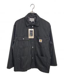 CarHartt（カーハート）の古着「ストライプシャケット」｜ブラック