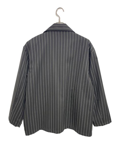 CarHartt（カーハート）CarHartt (カーハート) ストライプシャケット ブラック サイズ:Lの古着・服飾アイテム