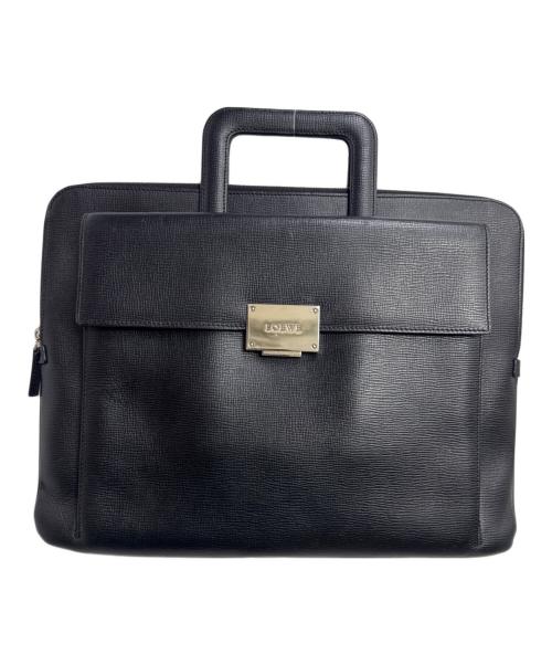 LOEWE（ロエベ）LOEWE (ロエベ) ビジネスバッグ ブラックの古着・服飾アイテム
