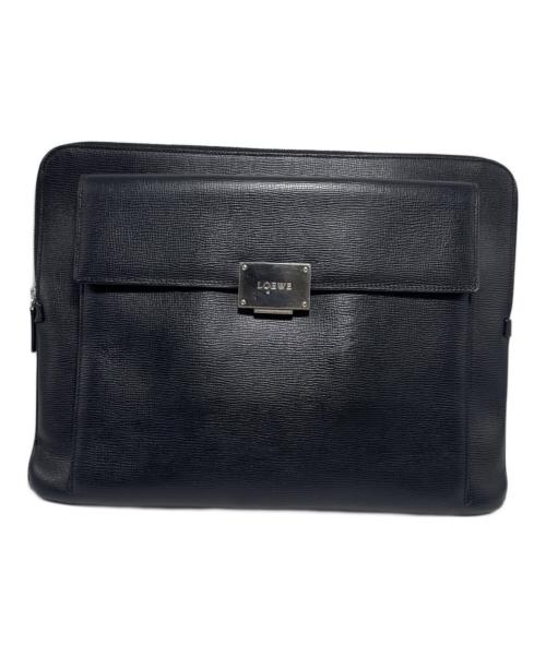LOEWE（ロエベ）LOEWE (ロエベ) ビジネスバッグ ブラックの古着・服飾アイテム