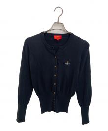 Vivienne Westwood RED LABEL（ヴィヴィアンウエストウッドレッドレーベル）の古着「薄手カーディガン」｜ブラック
