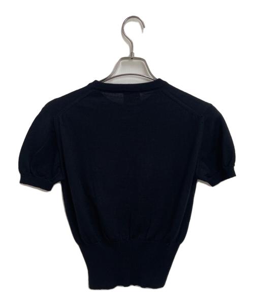 Vivienne Westwood GOLD LABEL（ヴィヴィアン・ウエストウッド ゴールドレーベル）Vivienne Westwood GOLD LABEL (ヴィヴィアン・ウエストウッド ゴールドレーベル) 半袖ニット ブラック サイズ:1の古着・服飾アイテム