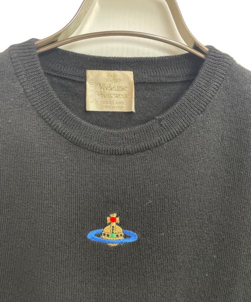 Vivienne Westwood GOLD LABEL（ヴィヴィアン・ウエストウッド ゴールドレーベル）Vivienne Westwood GOLD LABEL (ヴィヴィアン・ウエストウッド ゴールドレーベル) 半袖ニット ブラック サイズ:1の古着・服飾アイテム