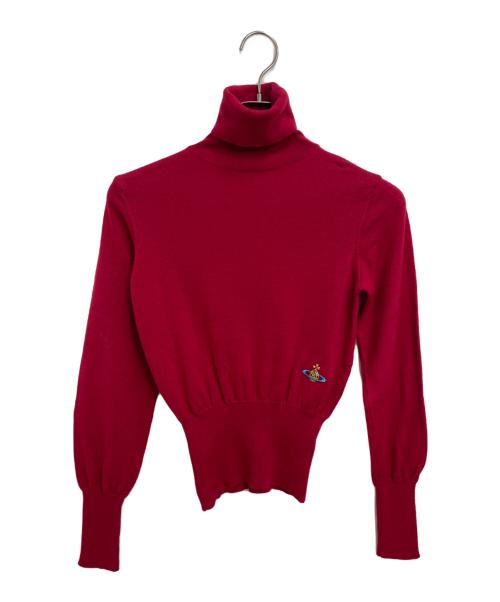 Vivienne Westwood RED LABEL（ヴィヴィアンウエストウッドレッドレーベル）Vivienne Westwood RED LABEL (ヴィヴィアンウエストウッドレッドレーベル) 薄手ニット レッド サイズ:Sの古着・服飾アイテム