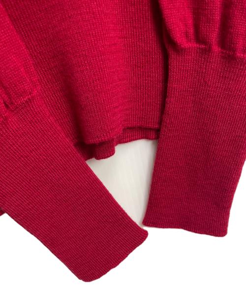 Vivienne Westwood RED LABEL（ヴィヴィアンウエストウッドレッドレーベル）Vivienne Westwood RED LABEL (ヴィヴィアンウエストウッドレッドレーベル) 薄手ニット レッド サイズ:Sの古着・服飾アイテム